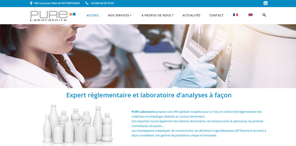nouveau site web